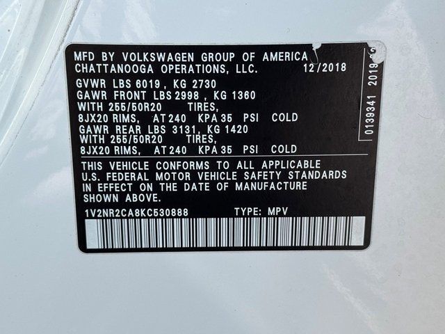 2019 Volkswagen Atlas SEL Premium Springfield VA