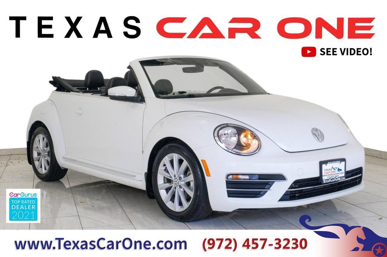 2019 Volkswagen Beetle Convertible 2.0T SE AUTOMATIC BLIND SPOT ASSIST LEATHER HEATED SEATS REAR CA