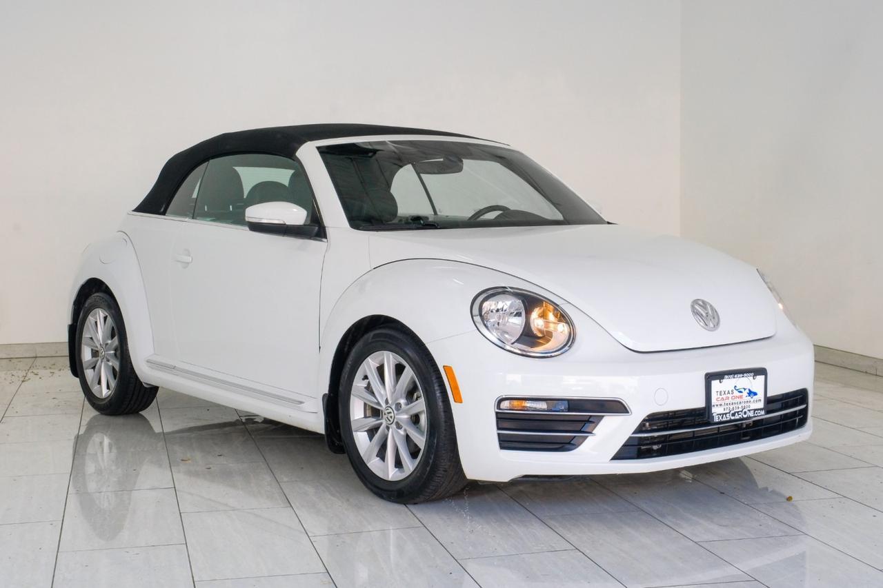 2019 Volkswagen Beetle Convertible 2.0T SE AUTOMATIC BLIND SPOT ASSIST LEATHER HEATED SEATS REAR CA