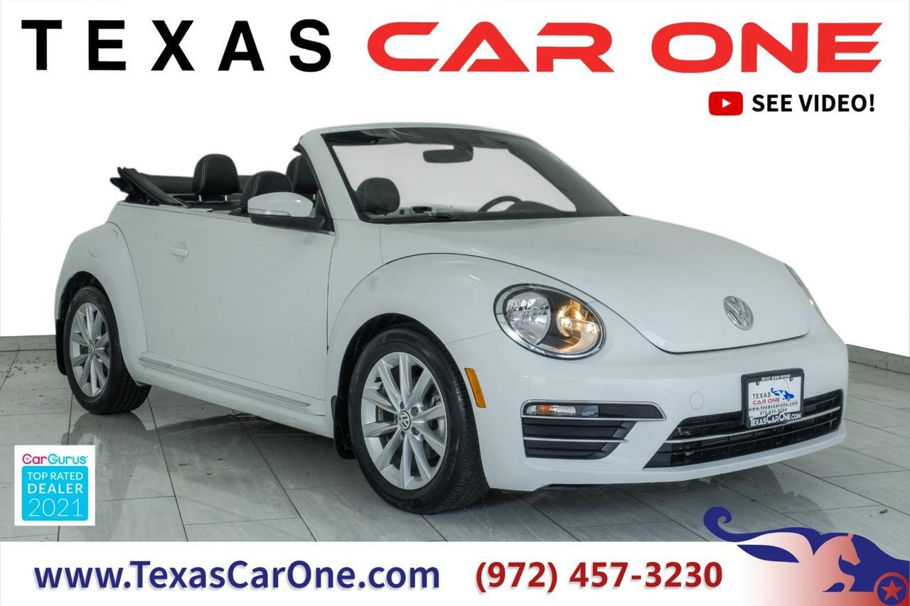 2019 Volkswagen Beetle Convertible 2.0T SE AUTOMATIC BLIND SPOT ASSIST LEATHER HEATED SEATS REAR CA