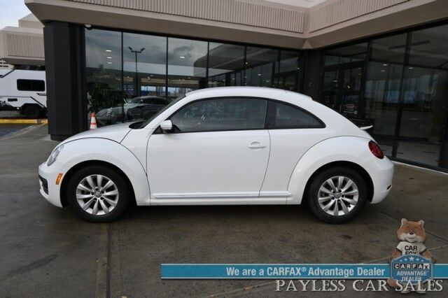 2019 Volkswagen Beetle S / Automatic / 2.0L Turbo / Power Mirrors, Windows & Locks / Blind Spot Alert / Bluetooth / Backup Camera / Keyless Entry / Cruise Control / Studded Winter Tires / 33 MPG / Block Heater / Only 33K Miles Anchorage AK