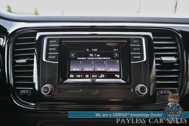 2019 Volkswagen Beetle S / Automatic / 2.0L Turbo / Power Mirrors, Windows & Locks / Blind Spot Alert / Bluetooth / Backup Camera / Keyless Entry / Cruise Control / Studded Winter Tires / 33 MPG / Block Heater / Only 33K Miles Anchorage AK