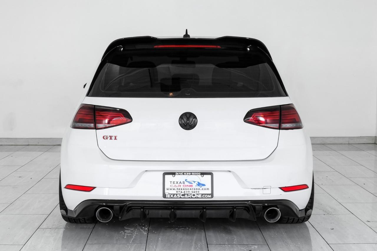 2019 Volkswagen Golf GTI 2.0T S DRIVER ASSIST PKG BLIND SPOT ASSIST FORWARD COLLISION WAR Carrollton TX