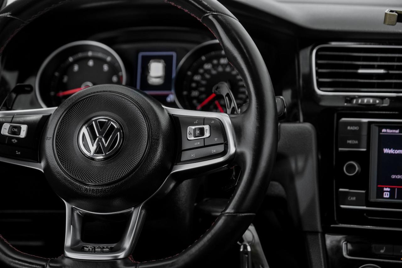 2019 Volkswagen Golf GTI 2.0T S DRIVER ASSIST PKG BLIND SPOT ASSIST FORWARD COLLISION WAR Carrollton TX