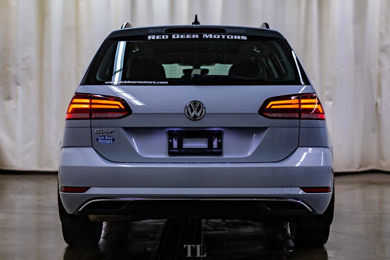 2019 Volkswagen Golf SportWagen Highline Leather Roof BCam Red Deer AB