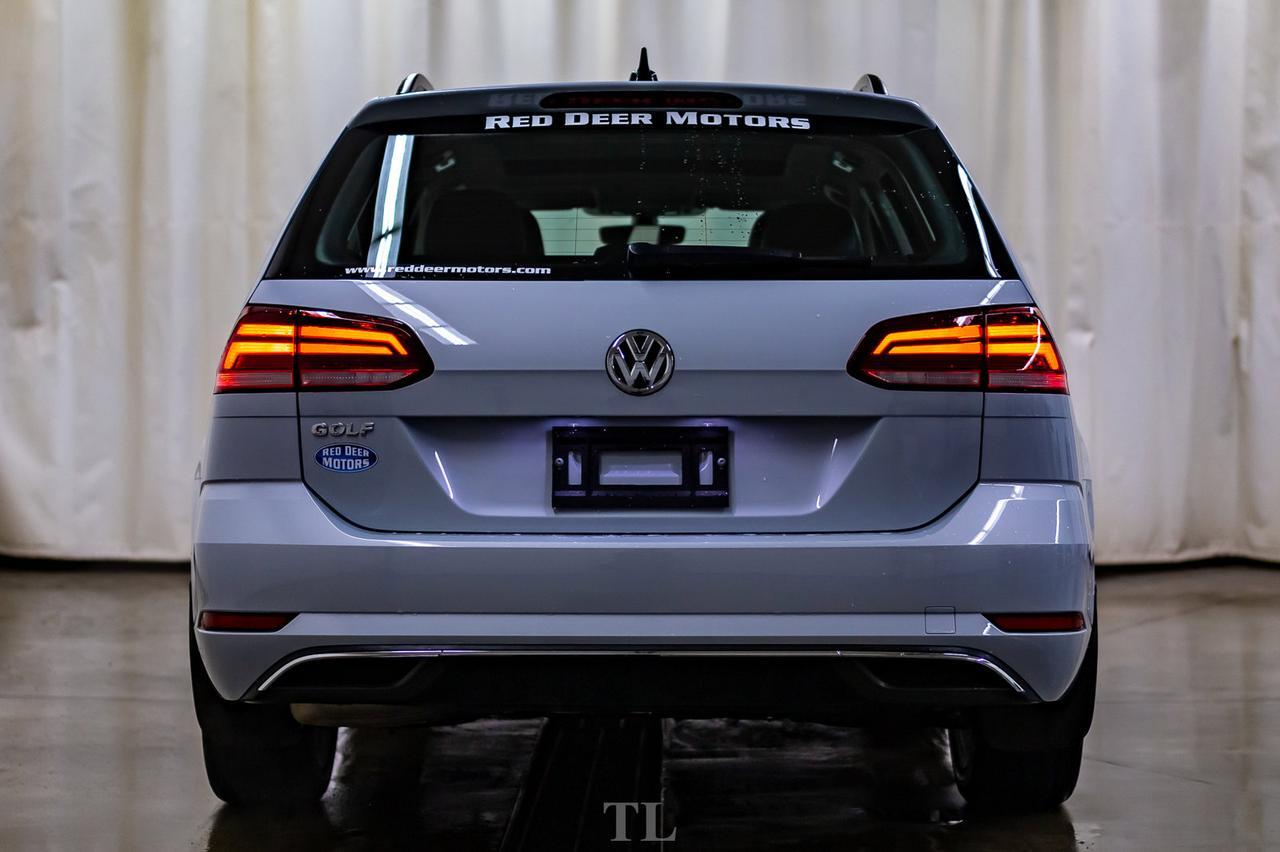 2019 Volkswagen Golf SportWagen Highline Leather Roof BCam Red Deer AB