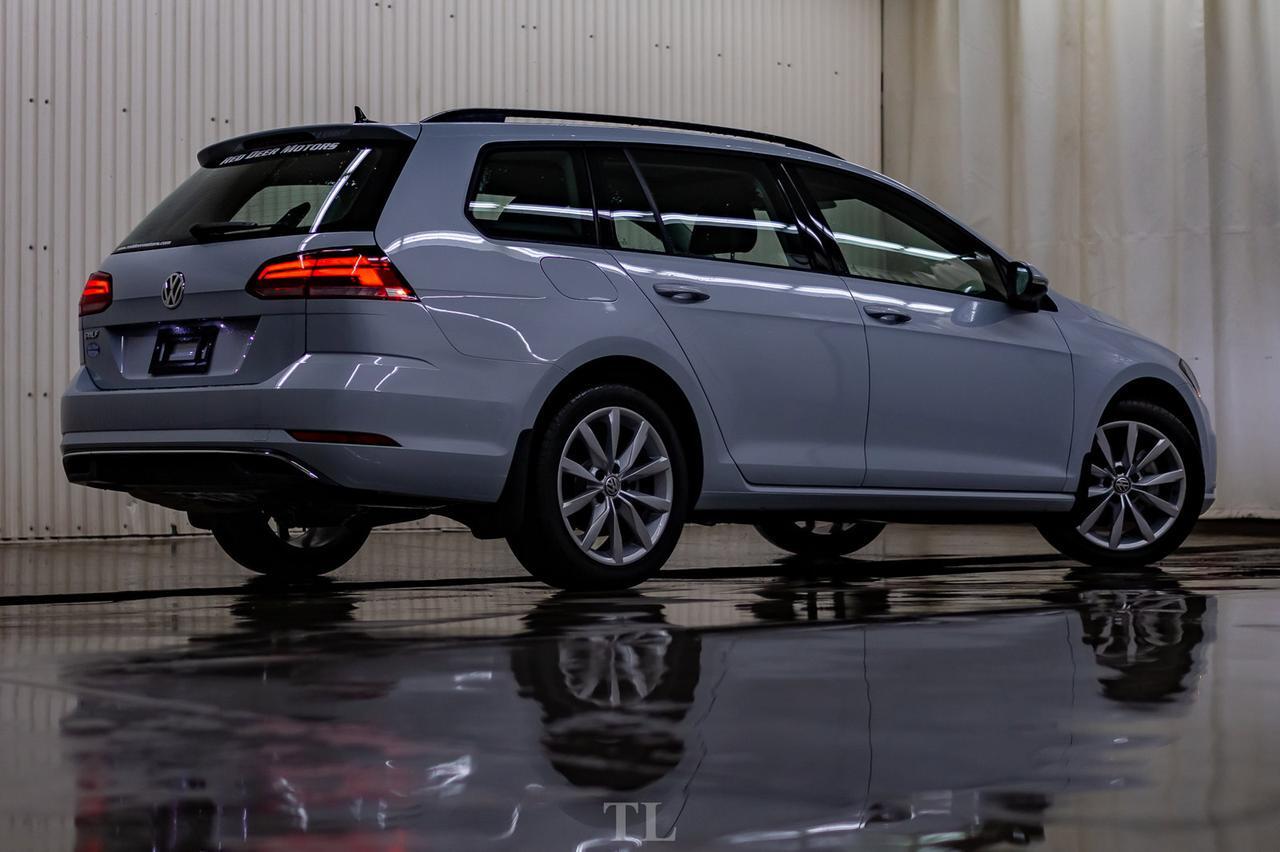 2019 Volkswagen Golf SportWagen Highline Leather Roof BCam Red Deer AB