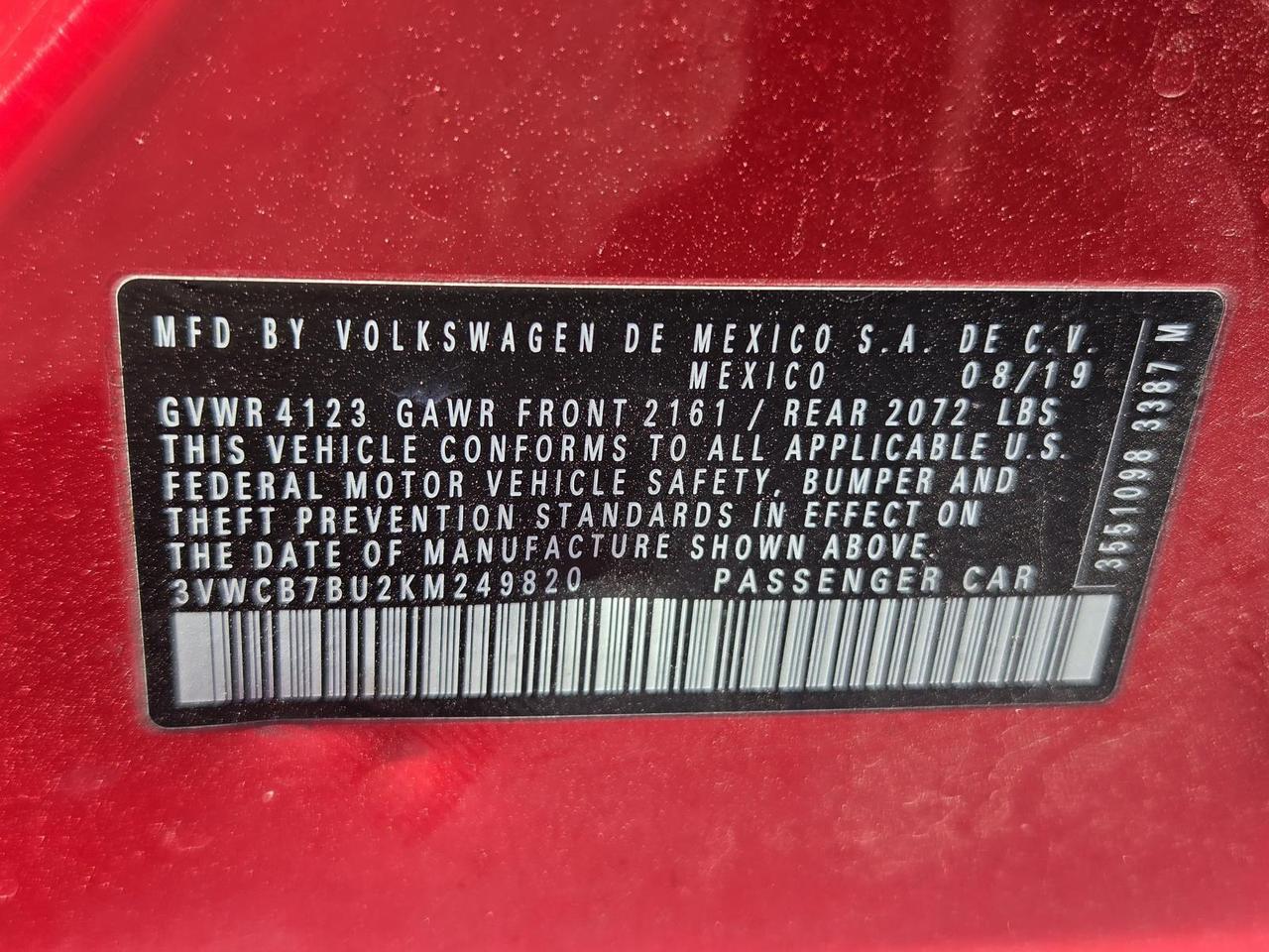 2019 Volkswagen Jetta S Auto w/ULEV Beeville TX