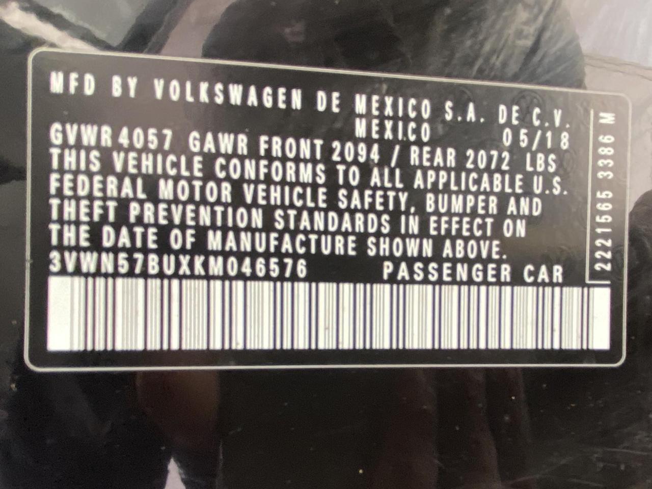 2019 Volkswagen Jetta S Richmond Hill NY