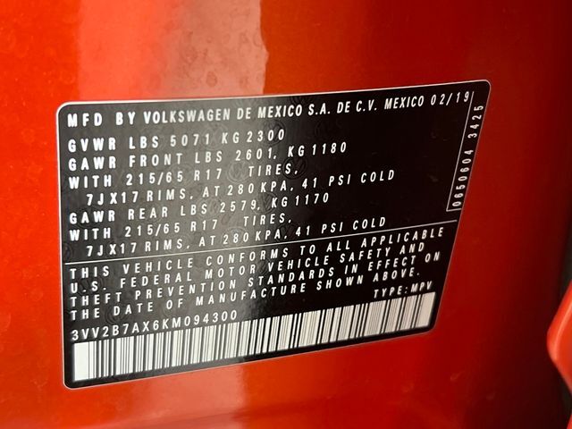 2019 Volkswagen Tiguan 2.0T SE Raleigh NC