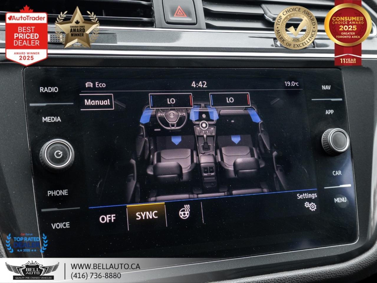 2019 Volkswagen Tiguan Highline R-Line | NAVI | B.CAM | PANO | FENDERAUDIO | NOACCIDENT Toronto ON