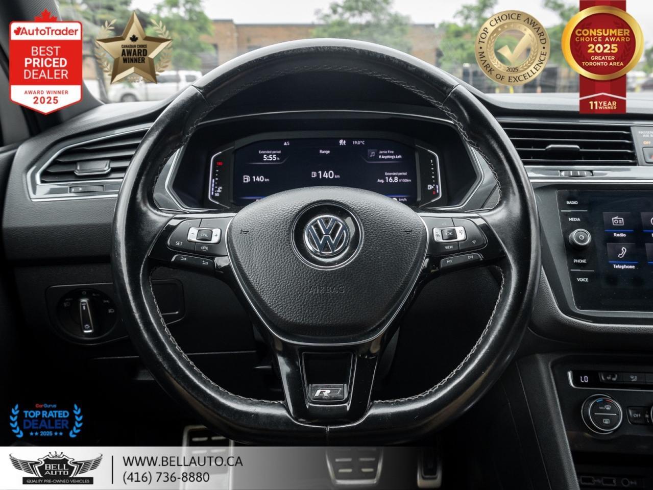 2019 Volkswagen Tiguan Highline R-Line | NAVI | B.CAM | PANO | FENDERAUDIO | NOACCIDENT Toronto ON