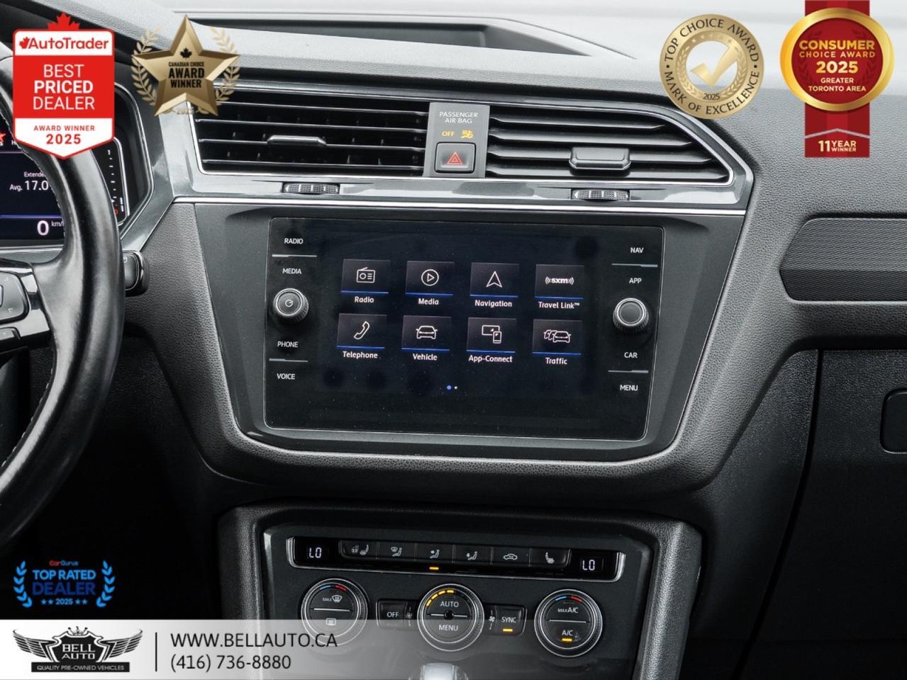 2019 Volkswagen Tiguan Highline R-Line | NAVI | B.CAM | PANO | FENDERAUDIO | NOACCIDENT Toronto ON