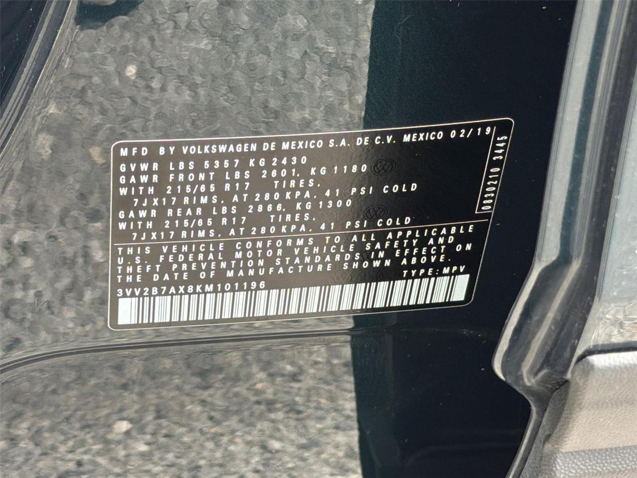 2019 Volkswagen Tiguan SE Hagerstown MD