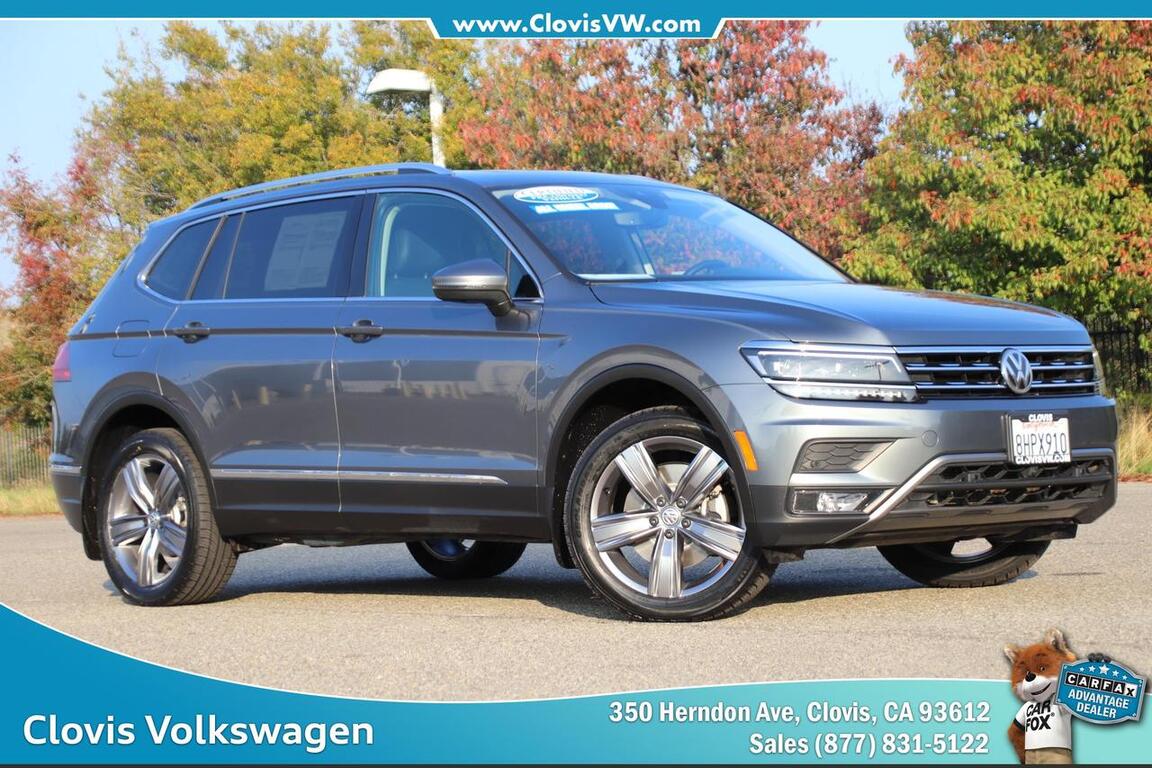 2019 Volkswagen Tiguan SEL Premium 4Motion Clovis CA 2019 Volkswagen Tiguan SEL Premium 4Motion Clovis CA