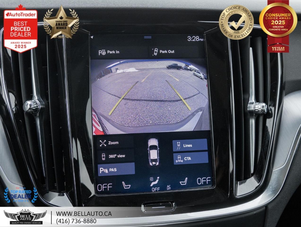 2019 Volvo S60 Momentum 360CAM PANO MMRYSEAT B.CAM NOACCIDENT Toronto ON