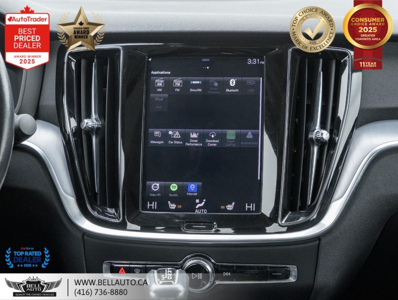 2019 Volvo S60 Momentum 360CAM PANO MMRYSEAT B.CAM NOACCIDENT Toronto ON