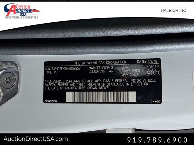 2019 Volvo S60 T5 Momentum Raleigh NC