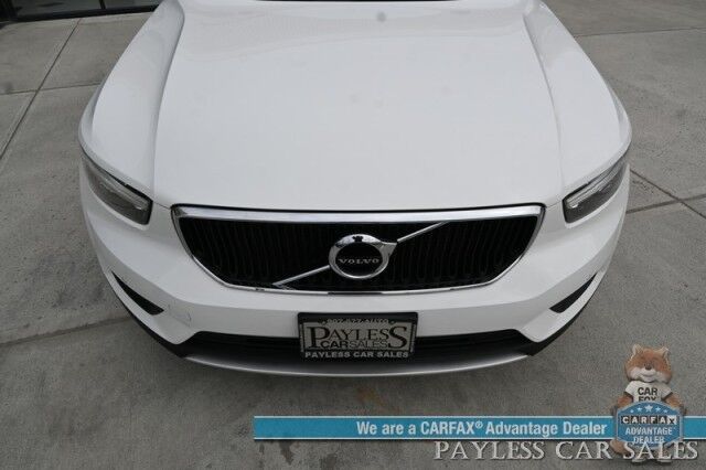 2019 Volvo XC40 Momentum / AWD / Vision Pkg / Power & Heated Leather Seats / Heated Steering Wheel / Lane Departure & Blind Spot Alert / Apple CarPlay & Android Auto / Back Up Camera / Front & Rear Park Assist / 31 MPG Anchorage AK