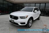 2019 Volvo XC40 Momentum / AWD / Vision Pkg / Power & Heated Leather Seats / Heated Steering Wheel / Lane Departure & Blind Spot Alert / Apple CarPlay & Android Auto / Back Up Camera / Front & Rear Park Assist / 31 MPG