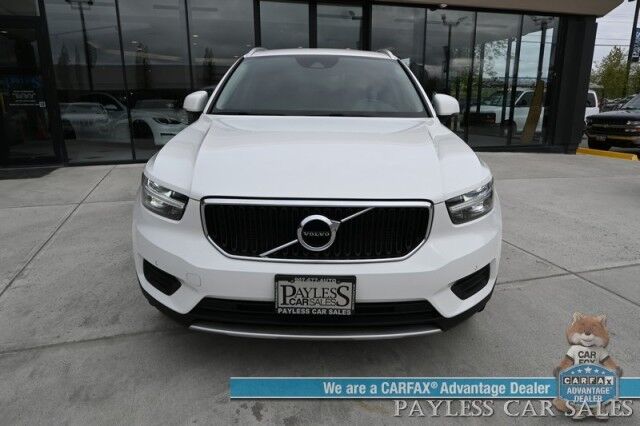 2019 Volvo XC40 Momentum / AWD / Vision Pkg / Power & Heated Leather Seats / Heated Steering Wheel / Lane Departure & Blind Spot Alert / Apple CarPlay & Android Auto / Back Up Camera / Front & Rear Park Assist / 31 MPG Anchorage AK