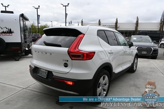 2019 Volvo XC40 Momentum / AWD / Vision Pkg / Power & Heated Leather Seats / Heated Steering Wheel / Lane Departure & Blind Spot Alert / Apple CarPlay & Android Auto / Back Up Camera / Front & Rear Park Assist / 31 MPG Anchorage AK