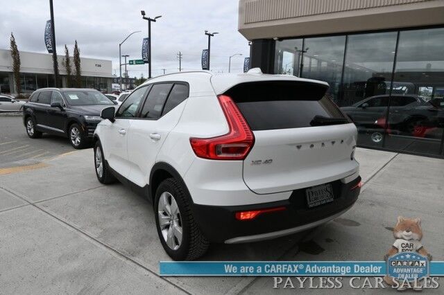2019 Volvo XC40 Momentum / AWD / Vision Pkg / Power & Heated Leather Seats / Heated Steering Wheel / Lane Departure & Blind Spot Alert / Apple CarPlay & Android Auto / Back Up Camera / Front & Rear Park Assist / 31 MPG Anchorage AK