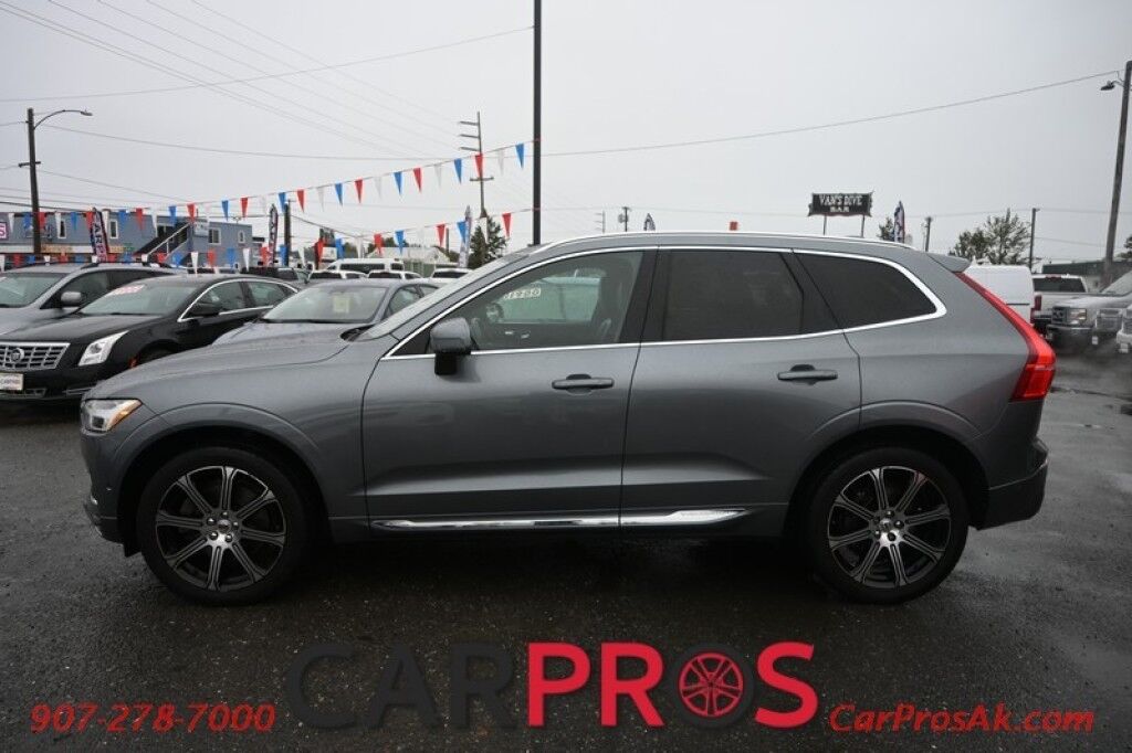 2019 Volvo XC60 Inscription T6 - AWD - Front & Rear Heated Leather Seats - Heated Steering Wheel - Panoramic Sunroof - Harmon Kardon Speakers - Blind Spot Alert - Front & Rear Park Assist - Apple CarPlay & Android Auto - Back up Camera - Keyless Entry & Start Anchorage AK