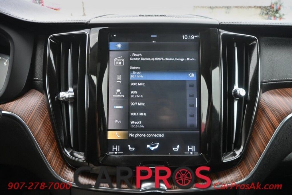 2019 Volvo XC60 Inscription T6 - AWD - Front & Rear Heated Leather Seats - Heated Steering Wheel - Panoramic Sunroof - Harmon Kardon Speakers - Blind Spot Alert - Front & Rear Park Assist - Apple CarPlay & Android Auto - Back up Camera - Keyless Entry & Start Anchorage AK