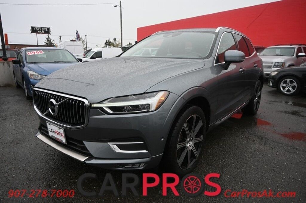 2019 Volvo XC60 Inscription T6 - AWD - Front & Rear Heated Leather Seats - Heated Steering Wheel - Panoramic Sunroof - Harmon Kardon Speakers - Blind Spot Alert - Front & Rear Park Assist - Apple CarPlay & Android Auto - Back up Camera - Keyless Entry & Start Anchorage AK