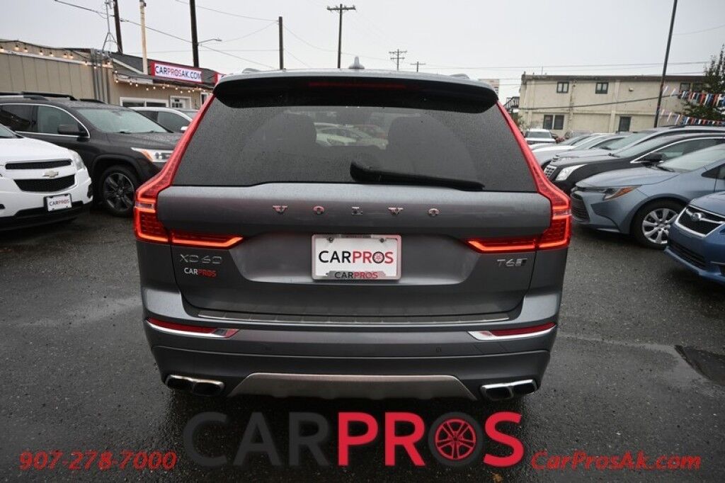 2019 Volvo XC60 Inscription T6 - AWD - Front & Rear Heated Leather Seats - Heated Steering Wheel - Panoramic Sunroof - Harmon Kardon Speakers - Blind Spot Alert - Front & Rear Park Assist - Apple CarPlay & Android Auto - Back up Camera - Keyless Entry & Start Anchorage AK