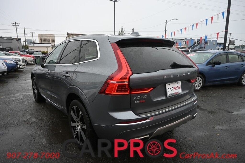 2019 Volvo XC60 Inscription T6 - AWD - Front & Rear Heated Leather Seats - Heated Steering Wheel - Panoramic Sunroof - Harmon Kardon Speakers - Blind Spot Alert - Front & Rear Park Assist - Apple CarPlay & Android Auto - Back up Camera - Keyless Entry & Start Anchorage AK