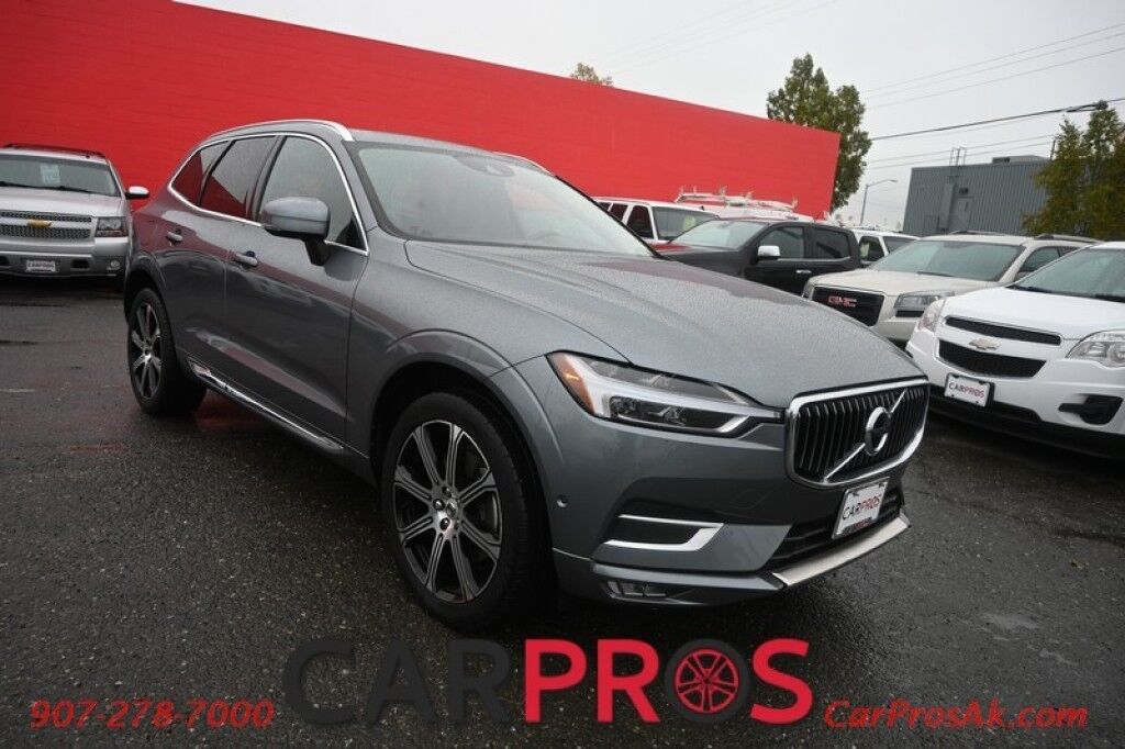 2019 Volvo XC60 Inscription T6 - AWD - Front & Rear Heated Leather Seats - Heated Steering Wheel - Panoramic Sunroof - Harmon Kardon Speakers - Blind Spot Alert - Front & Rear Park Assist - Apple CarPlay & Android Auto - Back up Camera - Keyless Entry & Start Anchorage AK