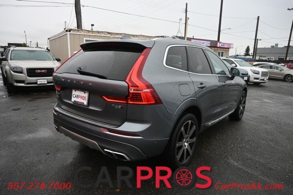2019 Volvo XC60 Inscription T6 - AWD - Front & Rear Heated Leather Seats - Heated Steering Wheel - Panoramic Sunroof - Harmon Kardon Speakers - Blind Spot Alert - Front & Rear Park Assist - Apple CarPlay & Android Auto - Back up Camera - Keyless Entry & Start Anchorage AK