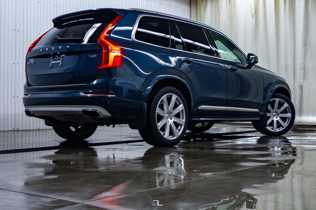 2019 Volvo XC90 AWD T6 Inscription Leather Roof Nav BCam Red Deer AB