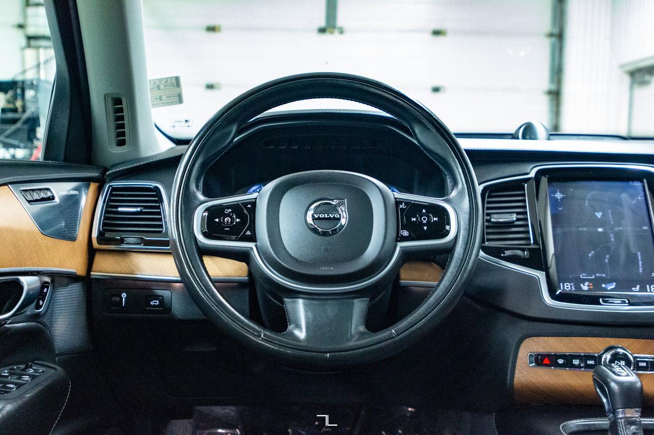 2019 Volvo XC90 AWD T6 Inscription Leather Roof Nav BCam Red Deer AB