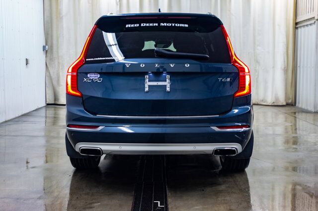 2019 Volvo XC90 AWD T6 Inscription Leather Roof Nav BCam Red Deer AB