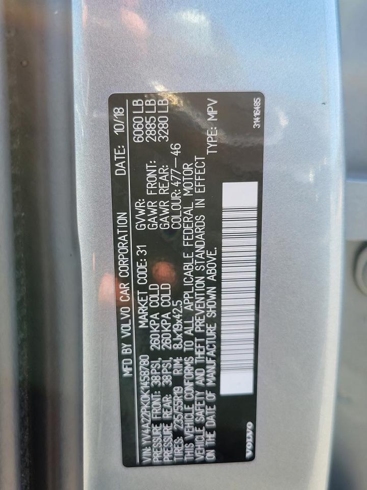 2019 Volvo XC90 T6 Momentum Chantilly VA