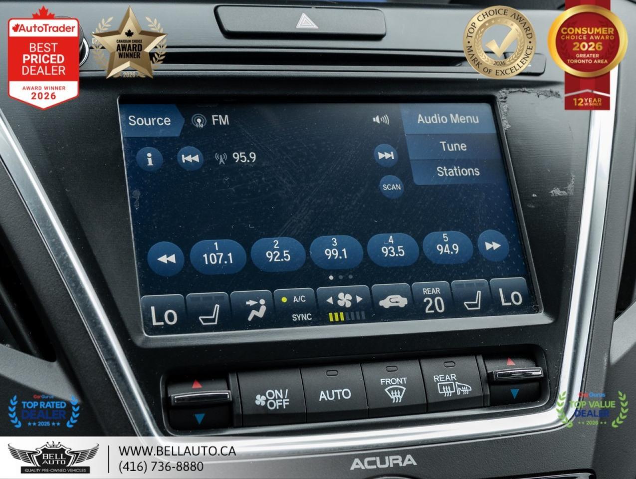 2020 Acura MDX A-Spec | 7PASS | NAVI | B.CAM | SUNROOF | SRVCRCRDS | NOACCIDENT Toronto ON
