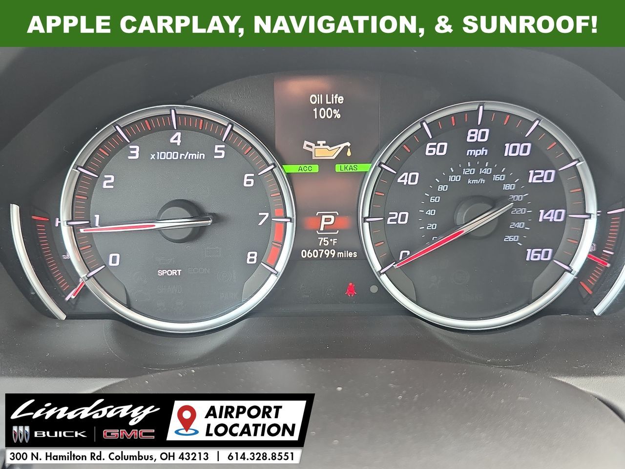 2020 Acura TLX 3.5L A-Spec Pkg Columbus OH