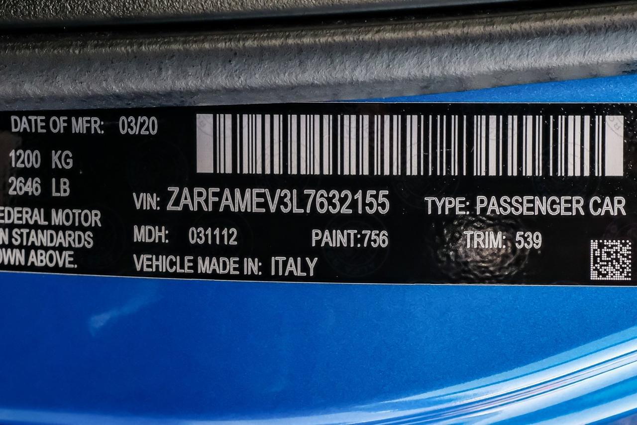 2020 Alfa Romeo Giulia Quadrifoglio Richardson TX