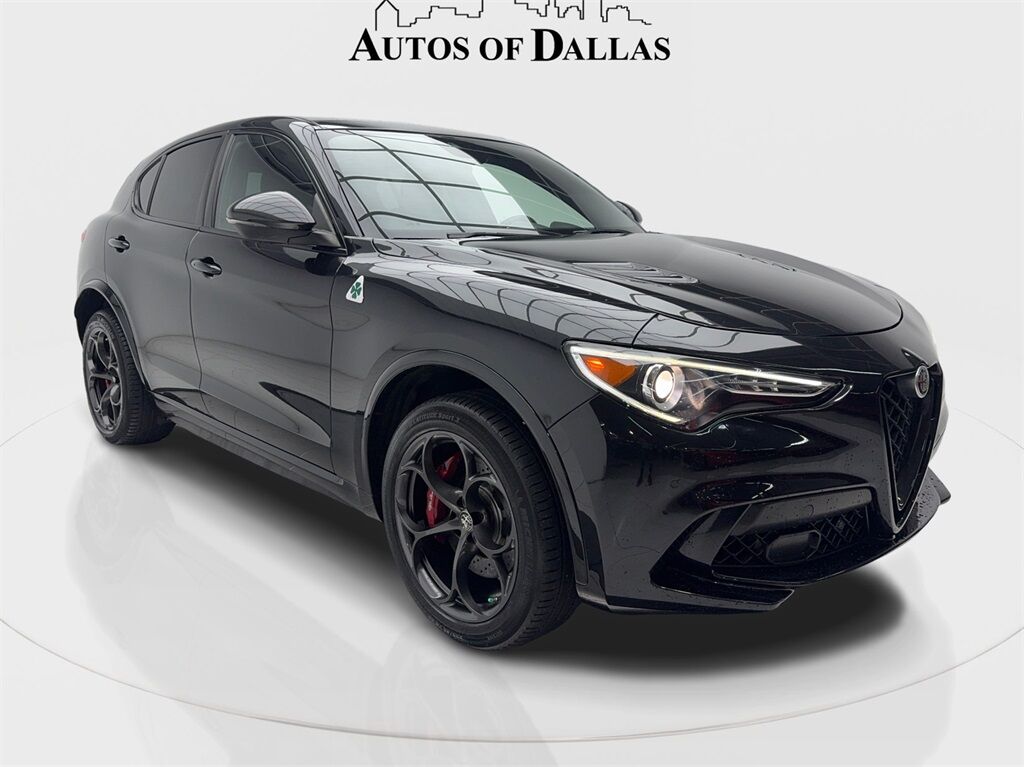 2020 Alfa Romeo Stelvio Quadrifoglio NAV,CAM,PANO,HTD STS,BLIND SPOT,20&quot; W Plano TX