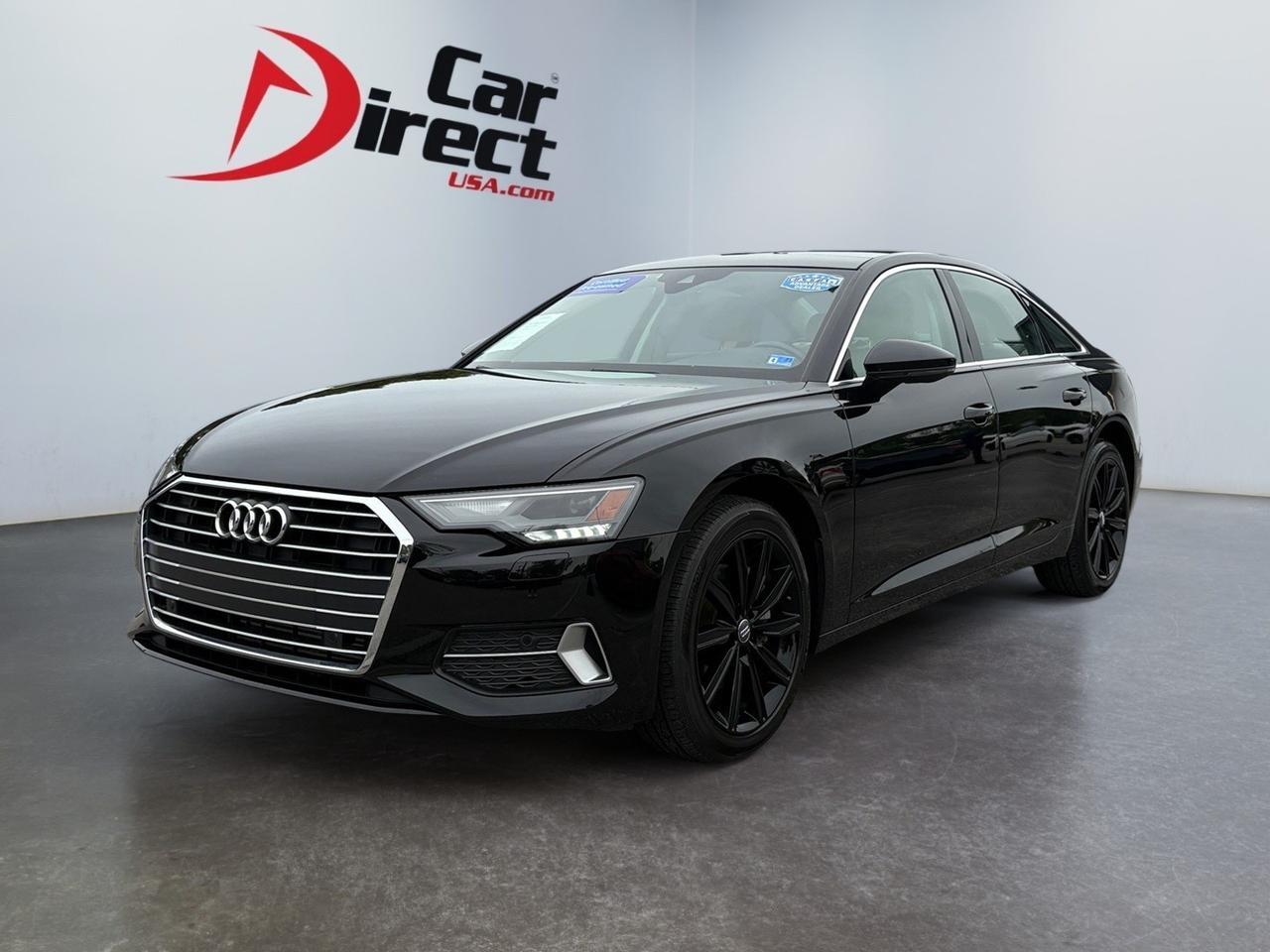 2020 Audi A6 Premium, SUNROOF, AUTO START/STOP, 360 BACKUP CAMERA, APPLE CARLAY/ANDROID AUTO, HEATED STEERING WHEEL & SEATS, BLIND SPOT ALERT, LANE KEEP ASSIST, FORWARD COLLISION ALERT, KEYLESS START, LOW MILES, ONLY 1 OWNER, CLEAN CARFAX, RIDE IN LUXURY IN THIS Virginia Beach VA