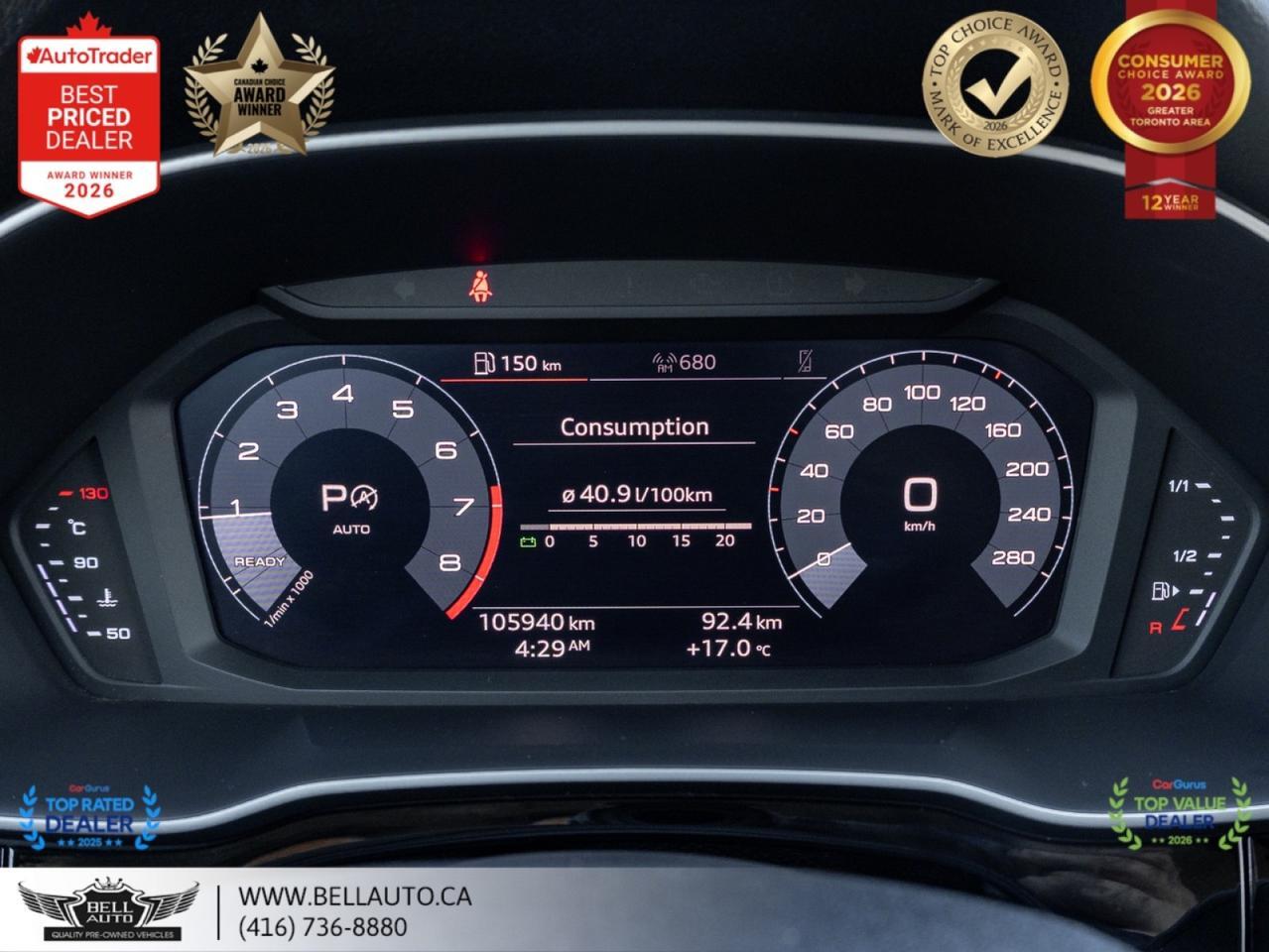 2020 Audi Q3 Komfort | B.CAM | PANO | LTHR | NOACCIDENT Toronto ON