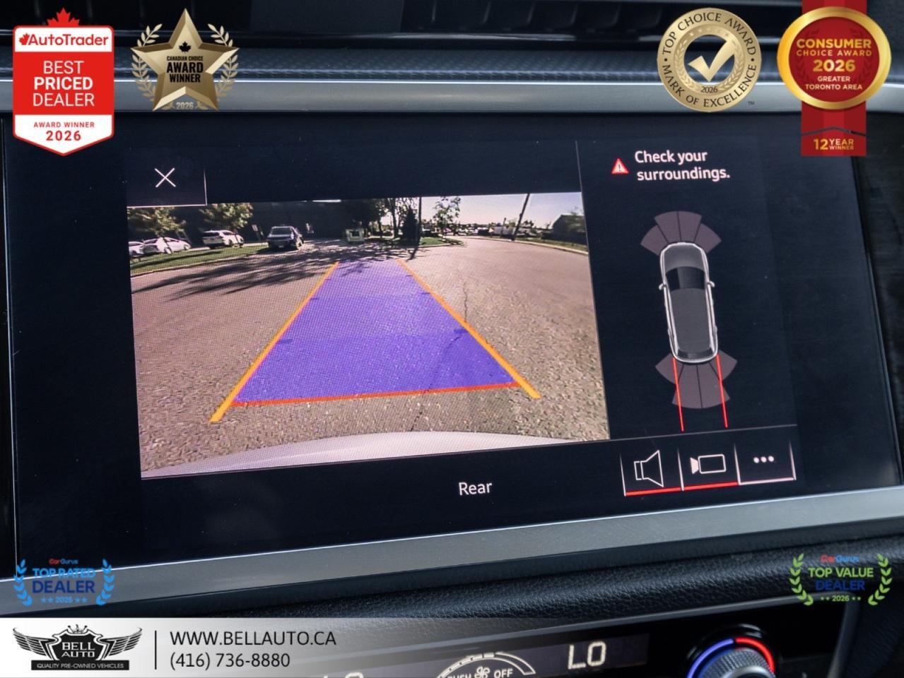 2020 Audi Q3 Komfort | B.CAM | PANO | LTHR | NOACCIDENT Toronto ON