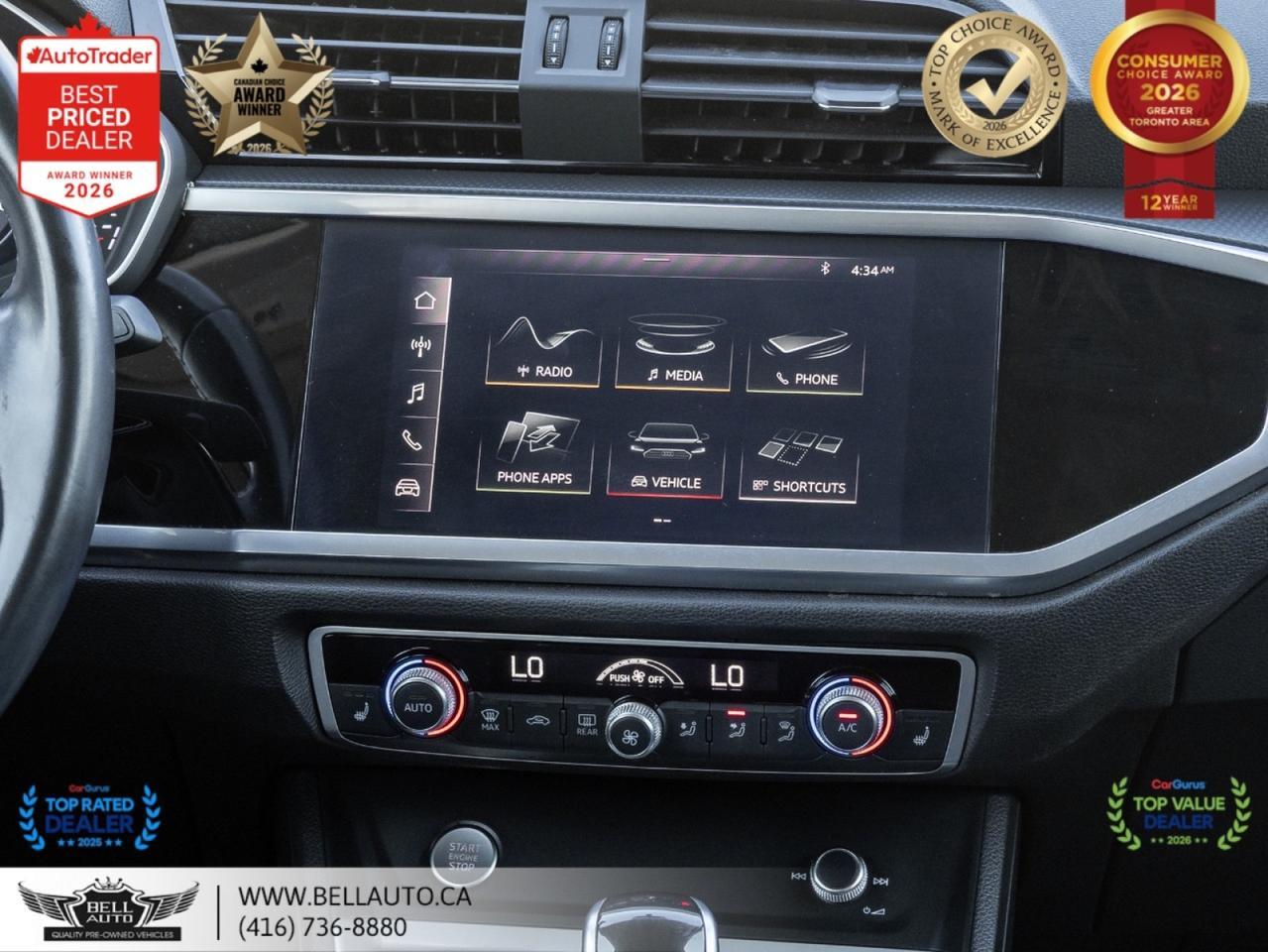 2020 Audi Q3 Komfort | B.CAM | PANO | LTHR | NOACCIDENT Toronto ON