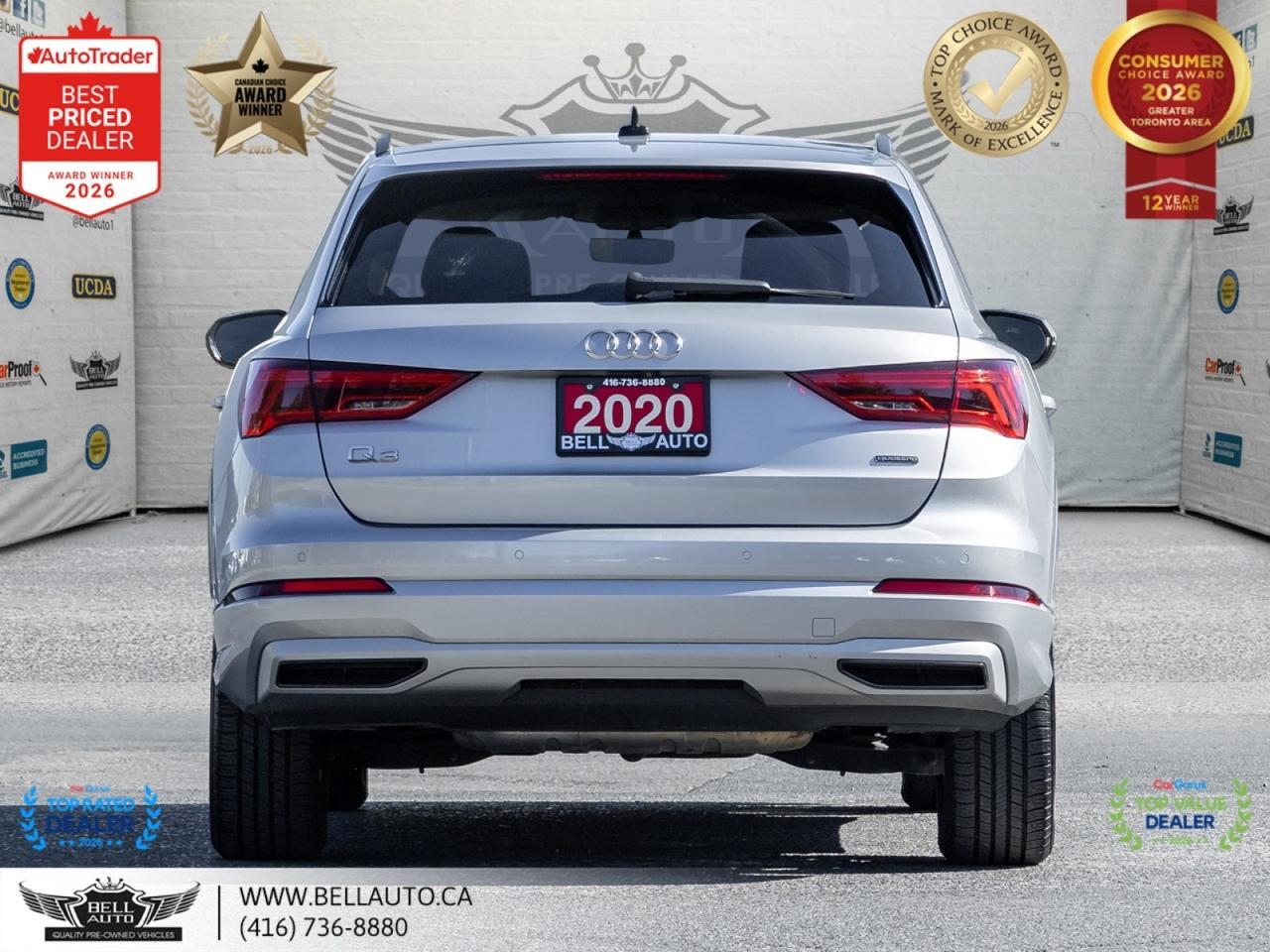 2020 Audi Q3 Komfort | B.CAM | PANO | LTHR | NOACCIDENT Toronto ON