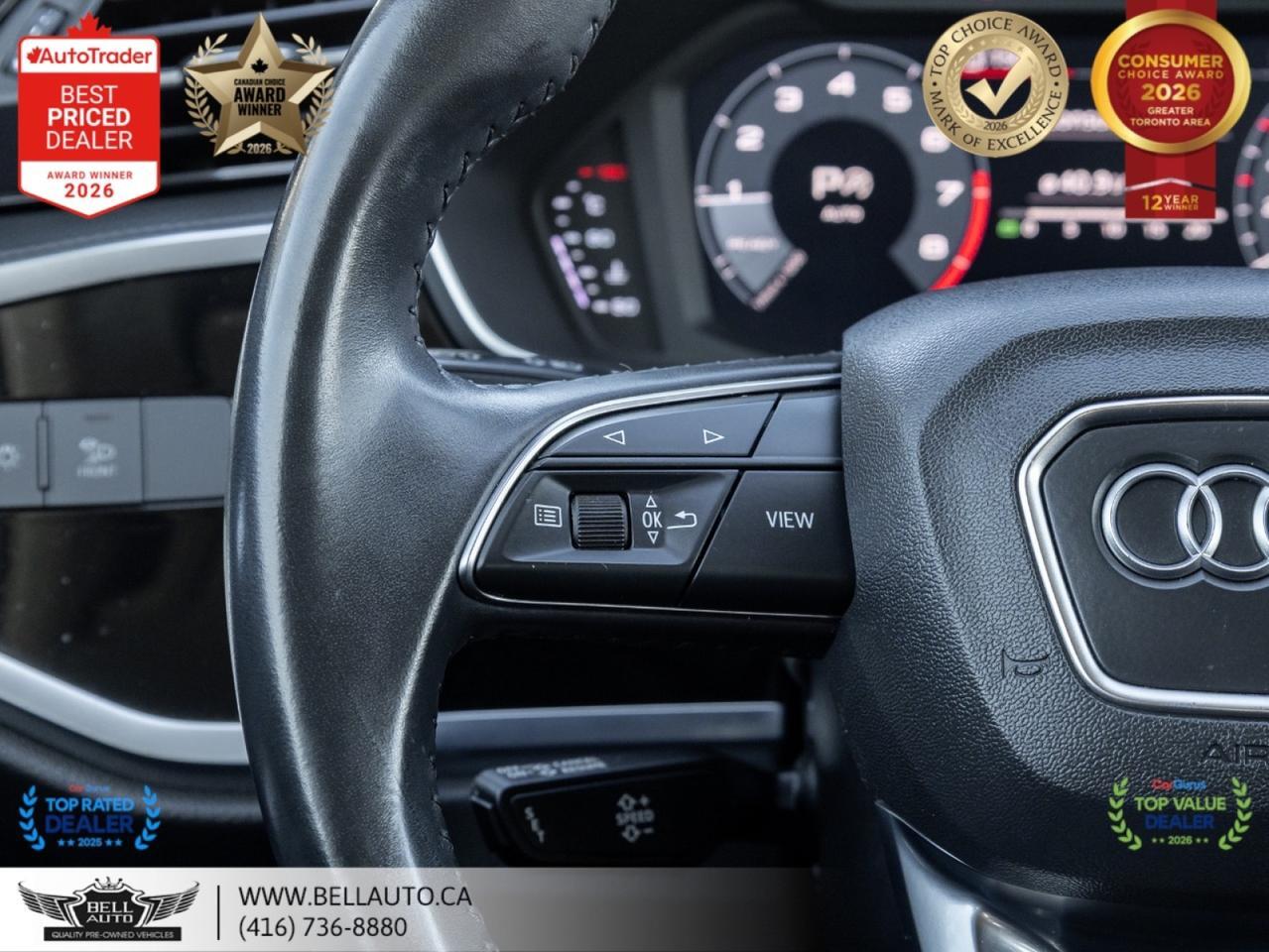 2020 Audi Q3 Komfort | B.CAM | PANO | LTHR | NOACCIDENT Toronto ON
