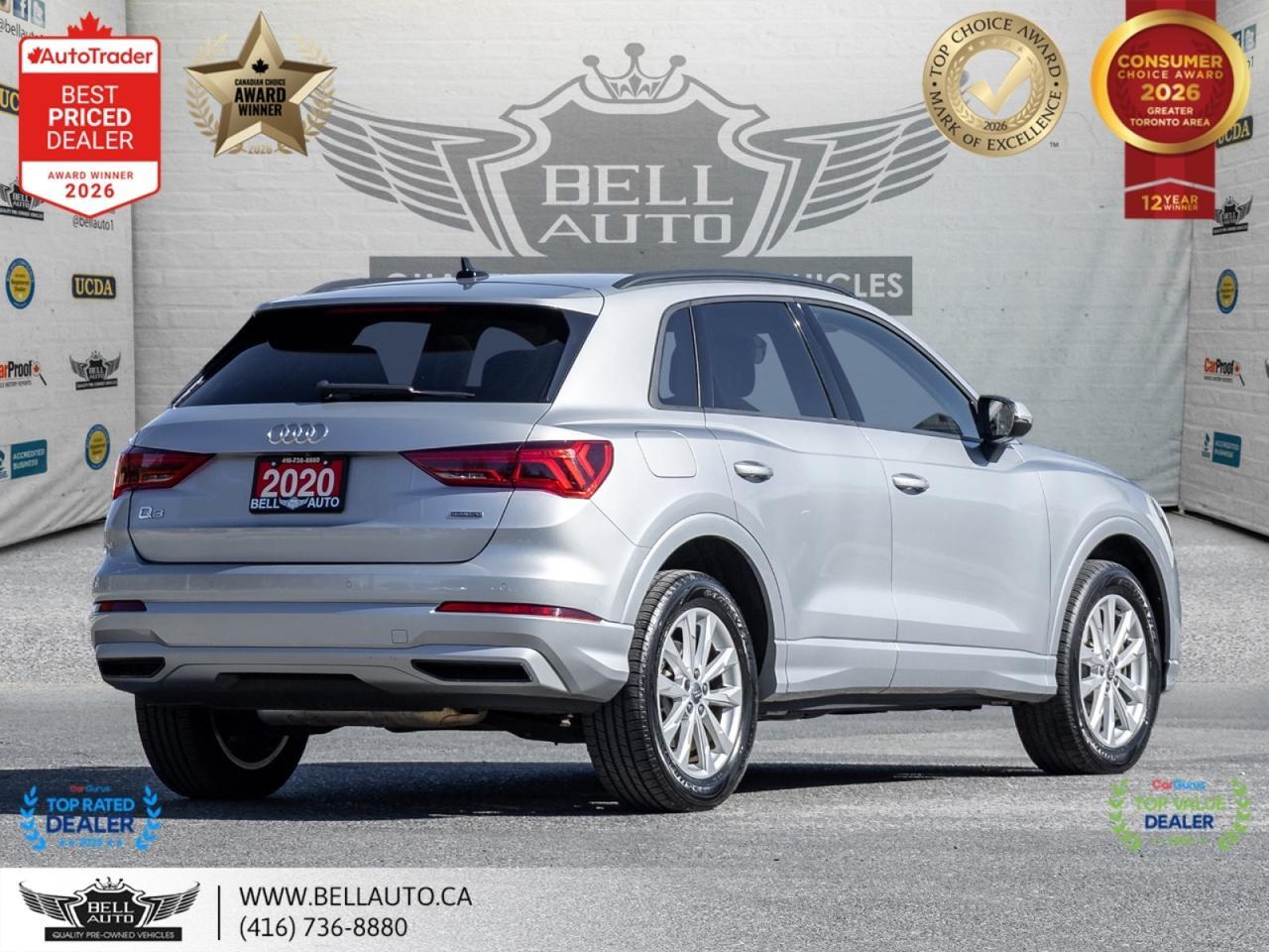 2020 Audi Q3 Komfort | B.CAM | PANO | LTHR | NOACCIDENT Toronto ON