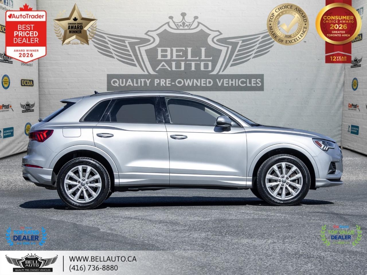 2020 Audi Q3 Komfort | B.CAM | PANO | LTHR | NOACCIDENT Toronto ON